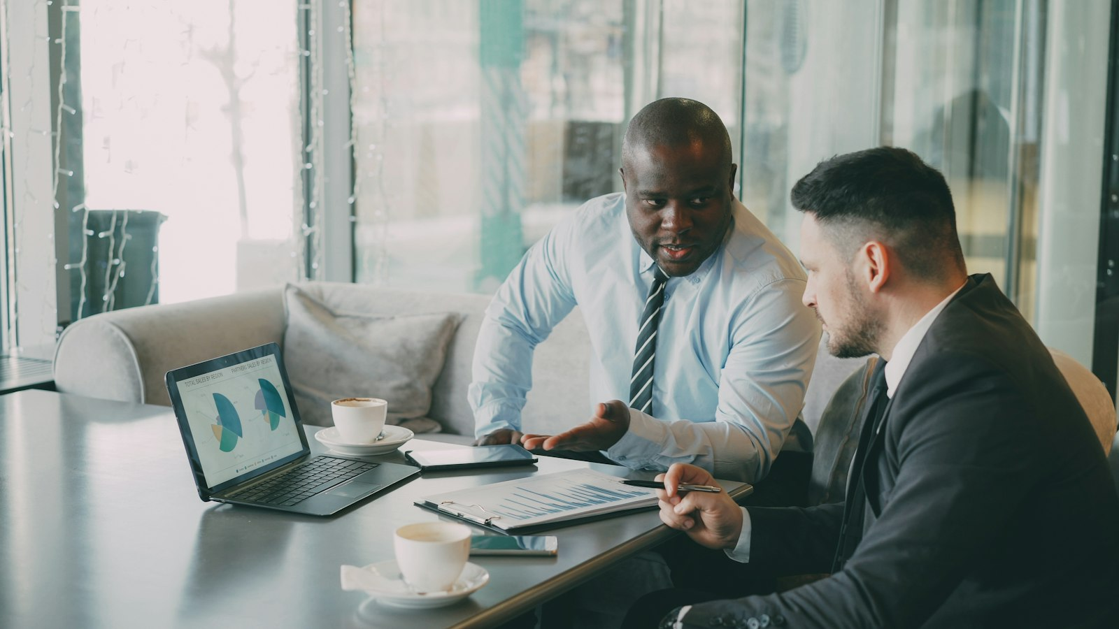 Board meeting with advisors