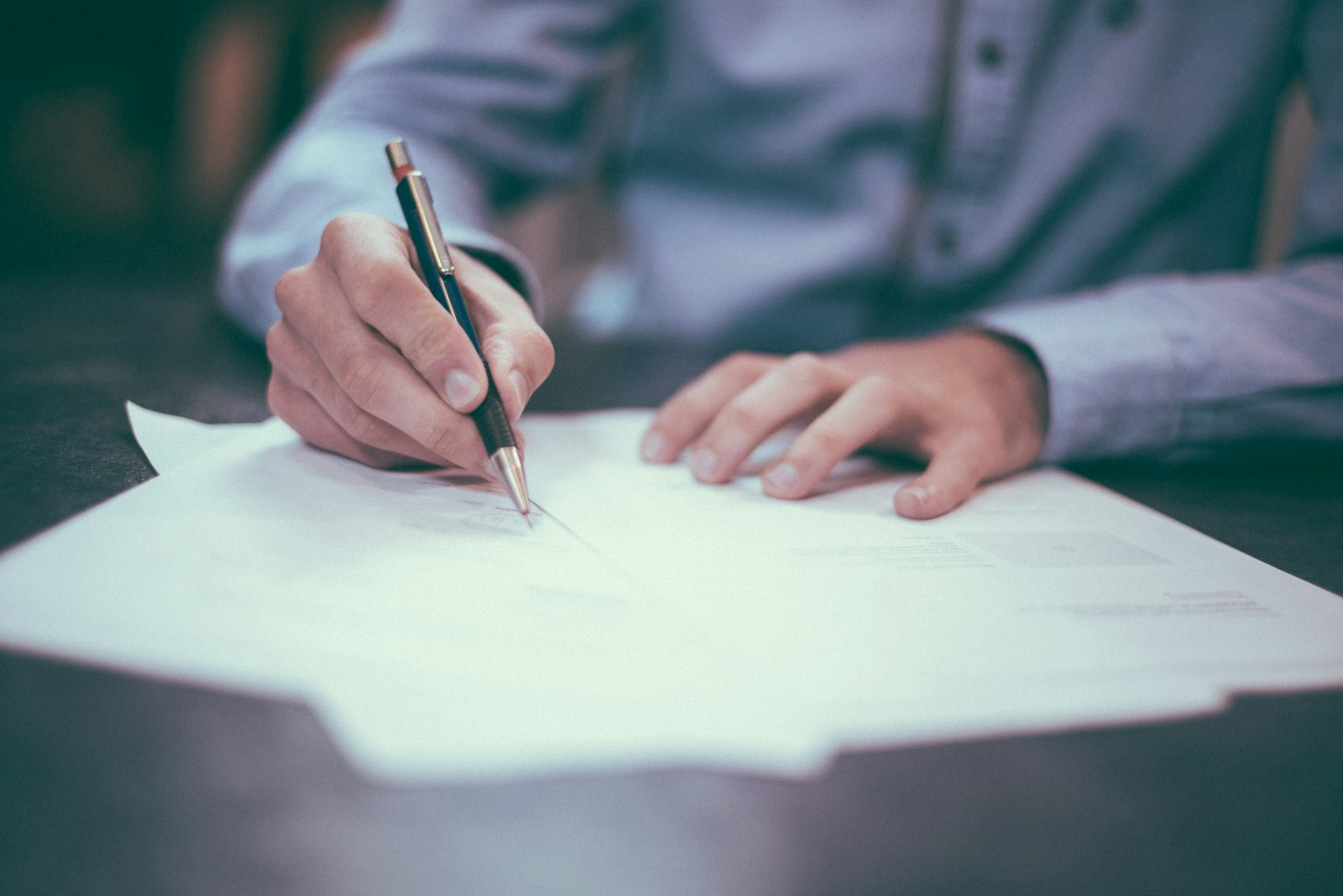 Contract signature